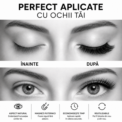 ✨ Pachet cu 3 perechi de gene magnetice reutilizabile – 3 stiluri diferite